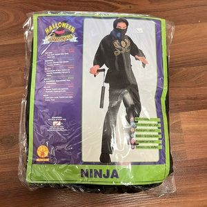 Brand New Rubies Mens standard fit (one size) Ninja costume